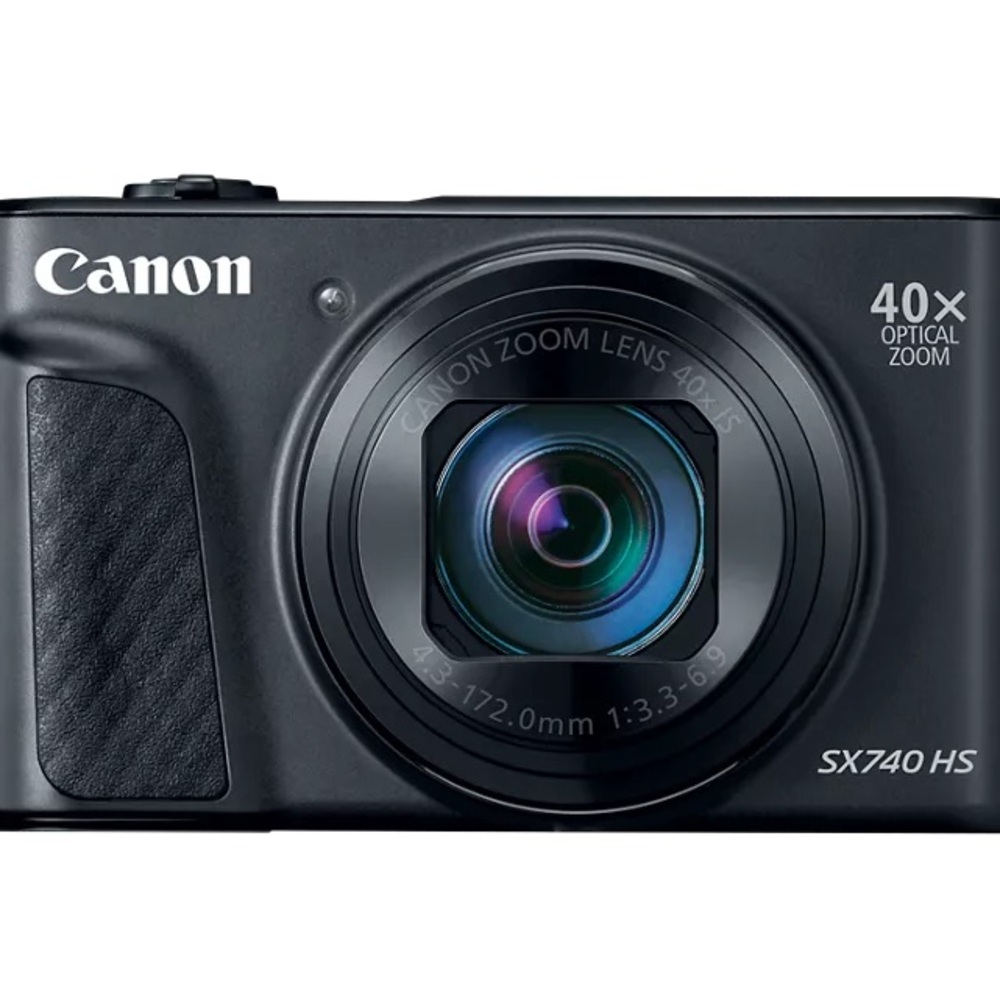 Canon SX740 HS Compact Black Camera